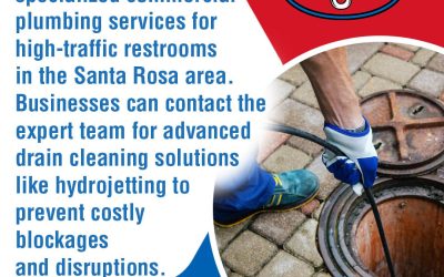 Drain Cleaning Solutions for High-Traffic Commercial Restrooms in Sonoma County